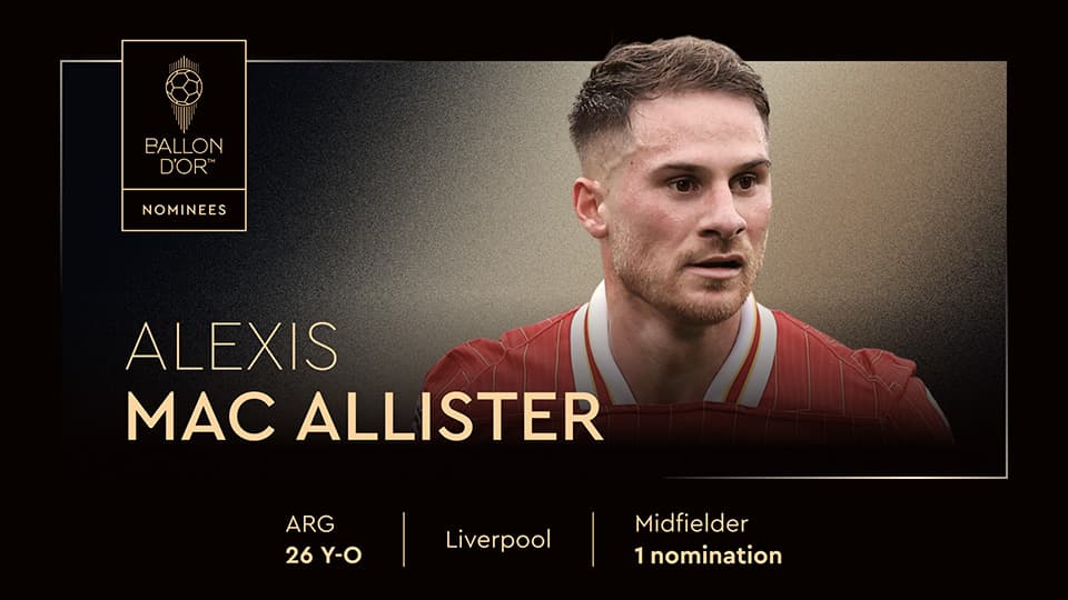 Alexis Mac Allister - Quiz dos destaques da temporada 2024/25