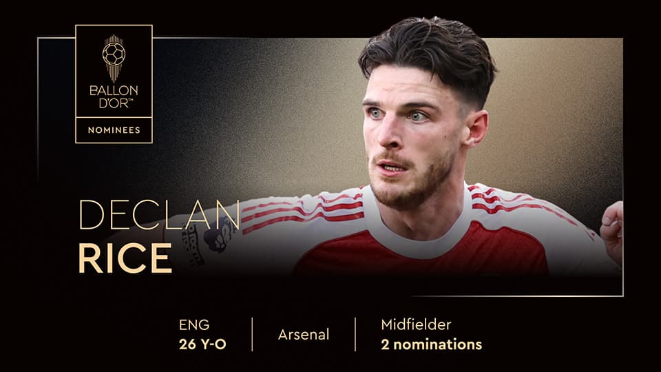 Declan Rice - Quiz dos destaques da temporada 2024/25