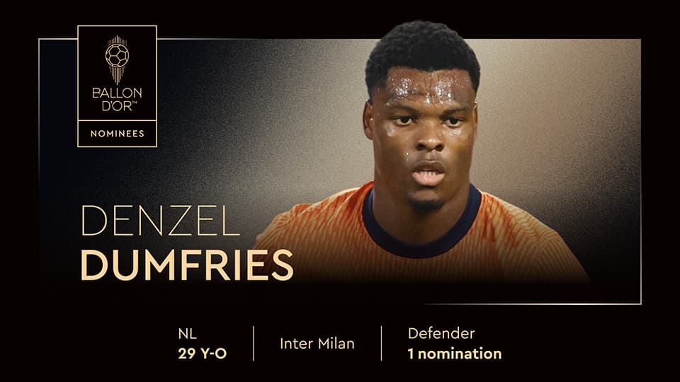 Denzel Dumfries - Quiz dos destaques da temporada 2024/25