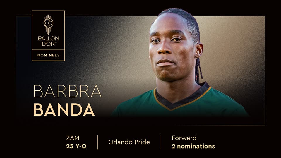 Barbra Banda - Questionário dos destaques da temporada 2024/25