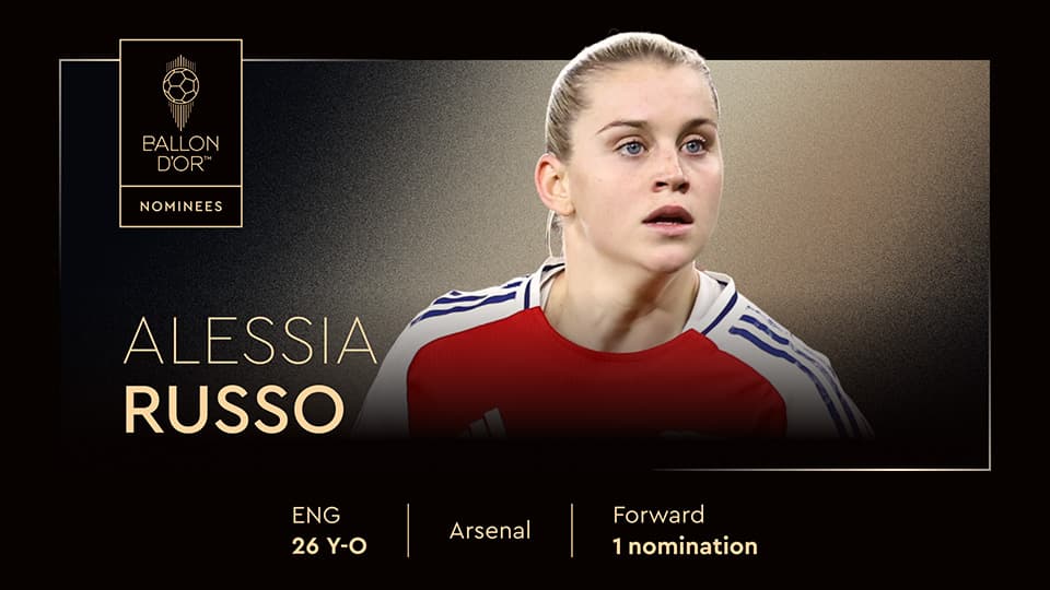 Alessia Russo - Quiz dos destaques da temporada 2024/25