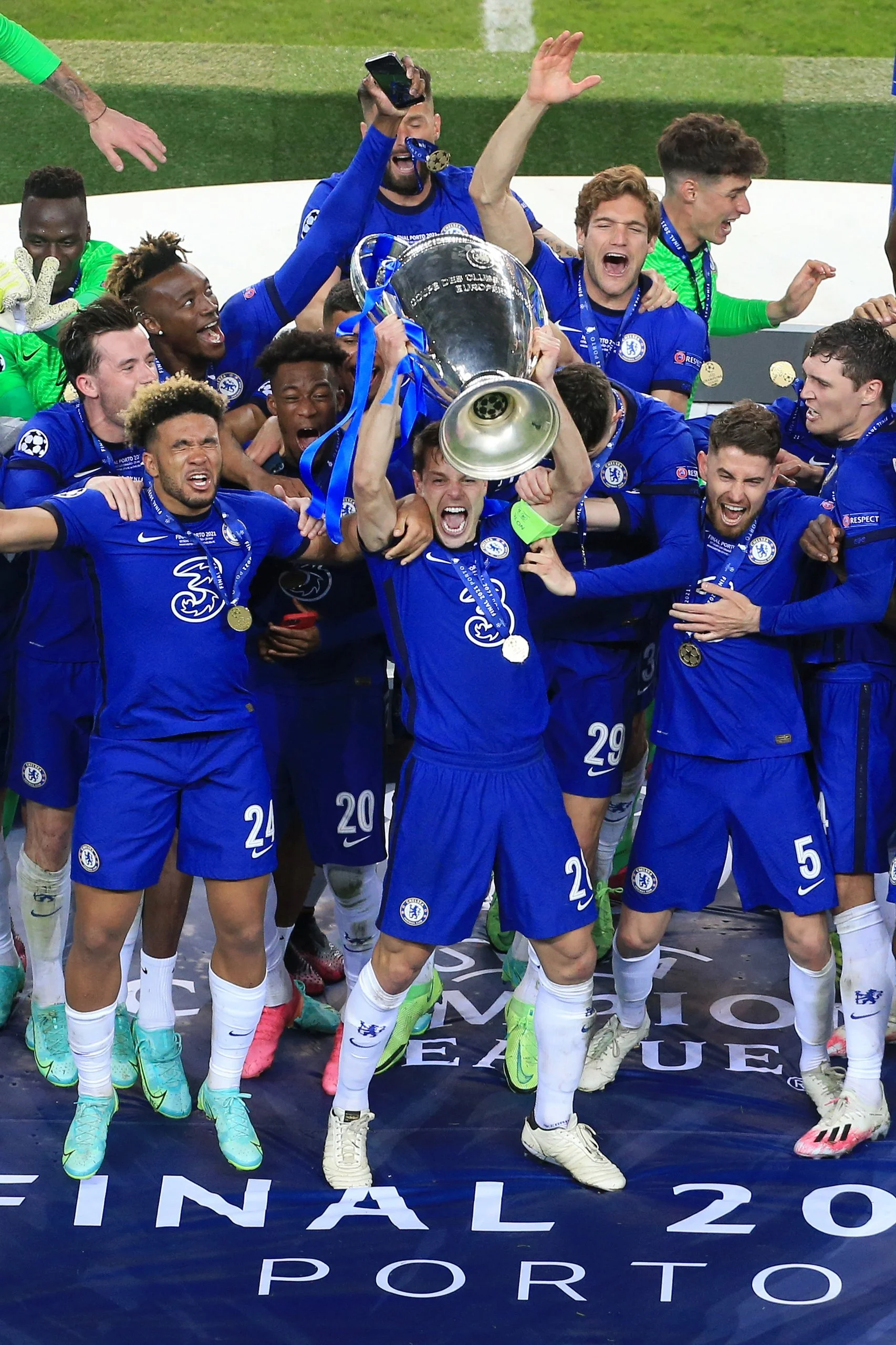 Chelsea, vencedor – Clube Masculino da Temporada 2021