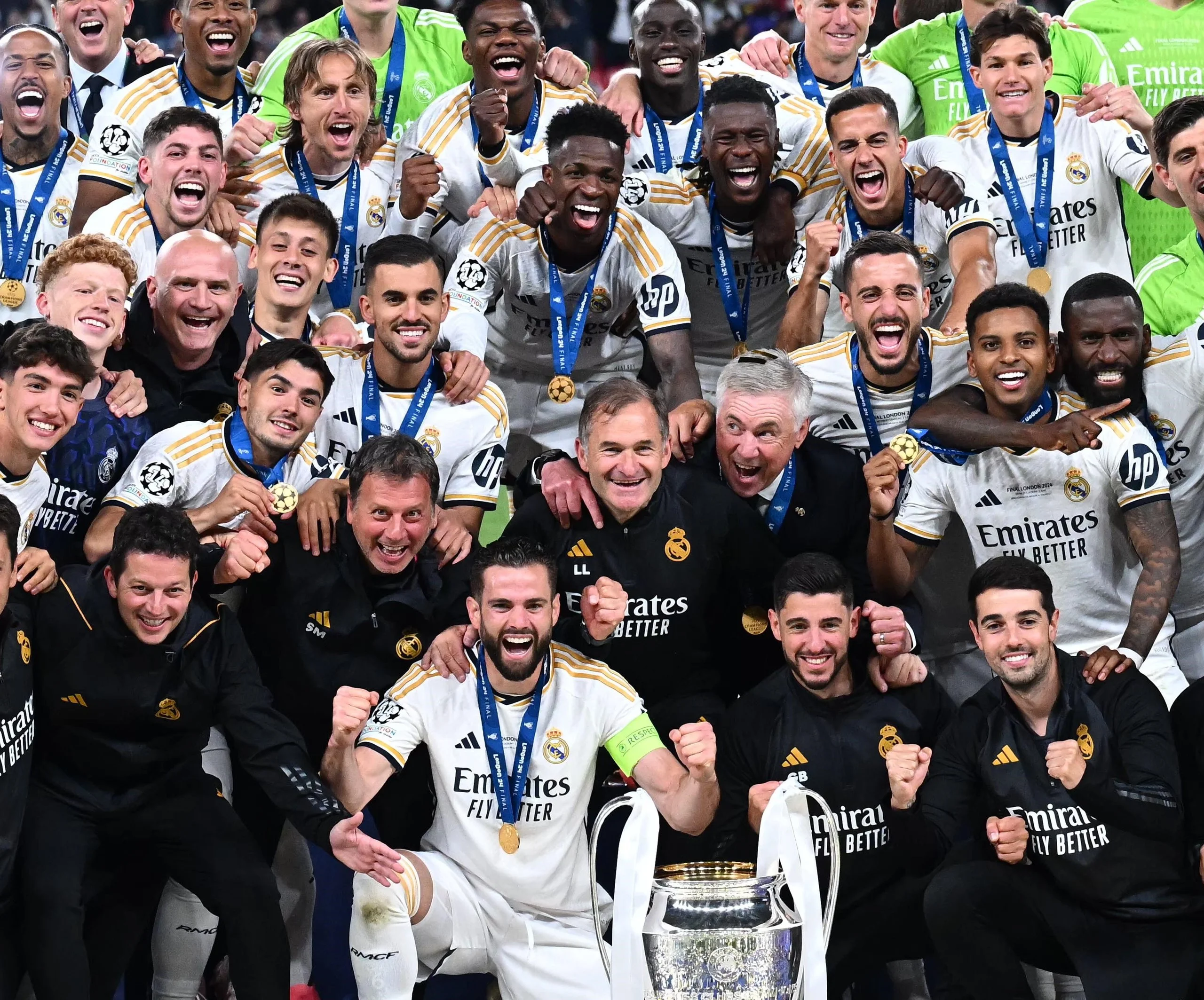 Real Madrid, vencedor – Clube Masculino da Temporada 2024