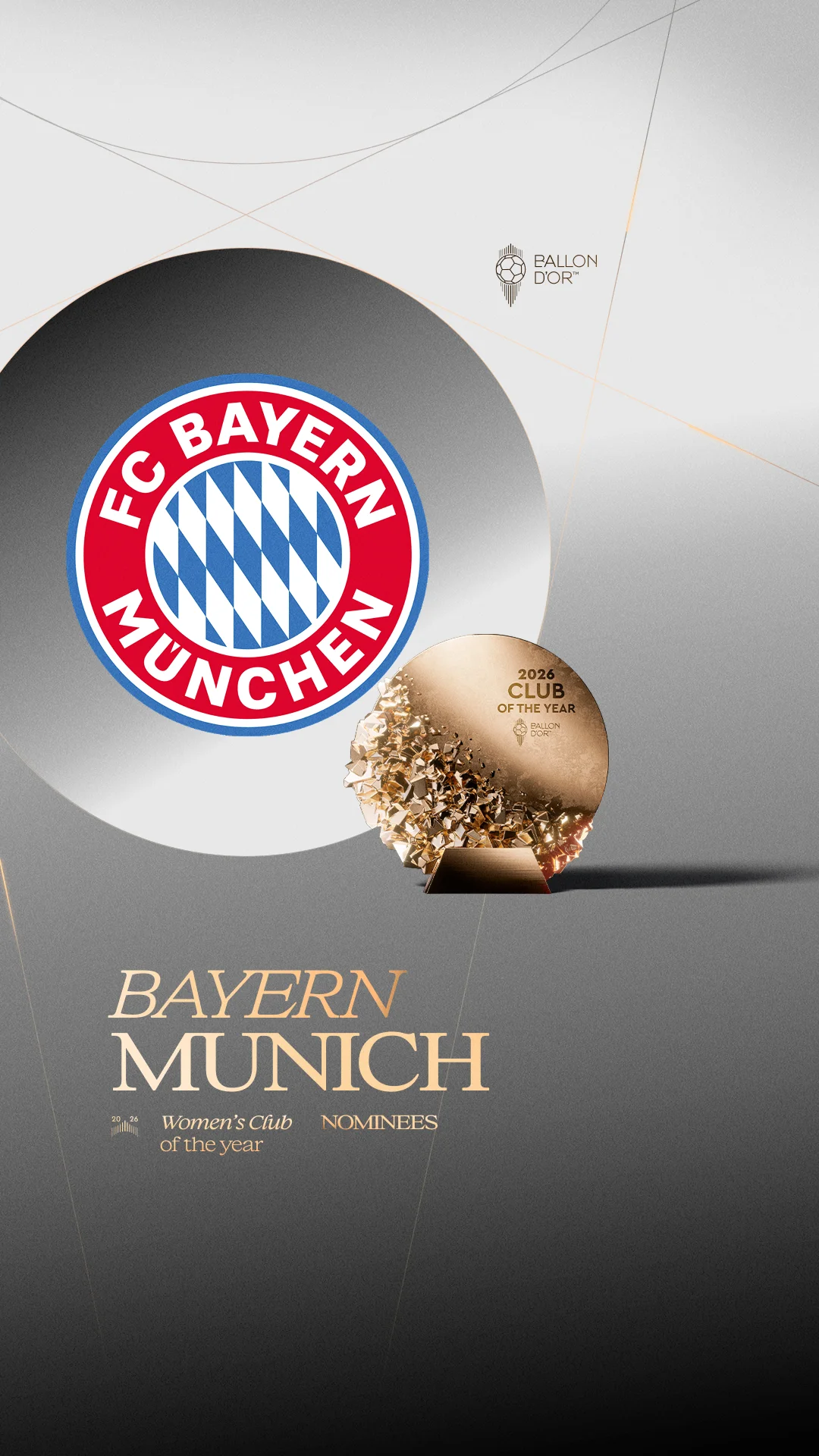 Bayern Munich, Women's Club of the Year 2026 nominee