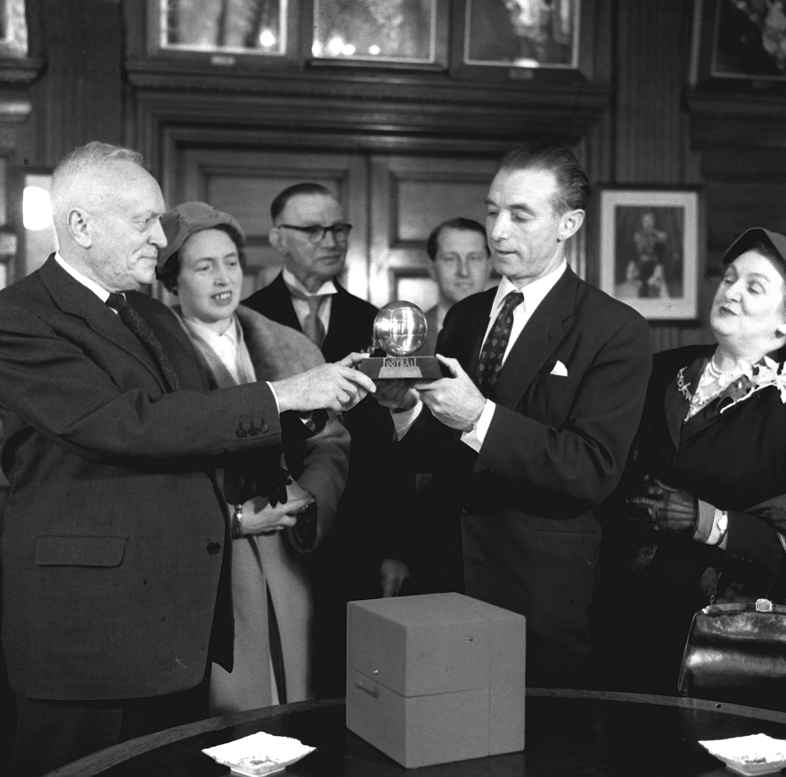 Stanley Matthews, vencedor – Ballon d'Or Masculino 1956