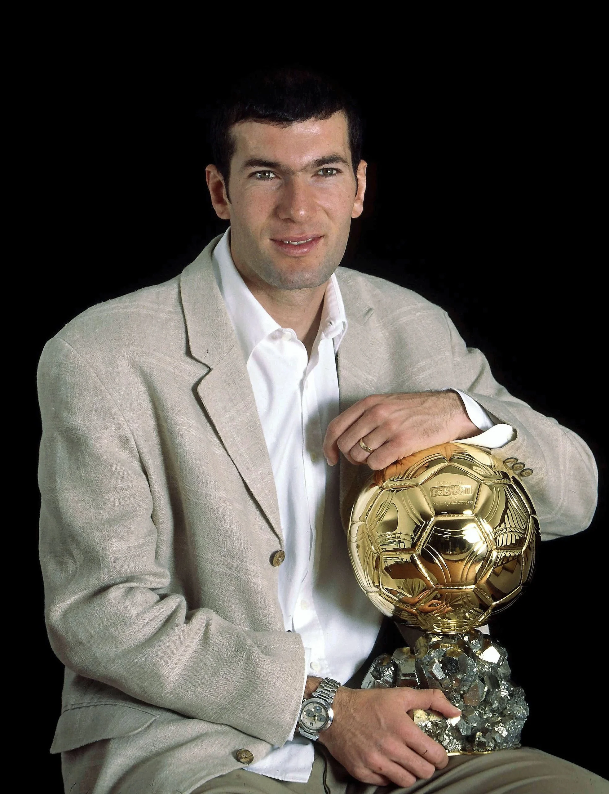 Zinedine Zidane, vencedor – Ballon d'Or Masculino 1998
