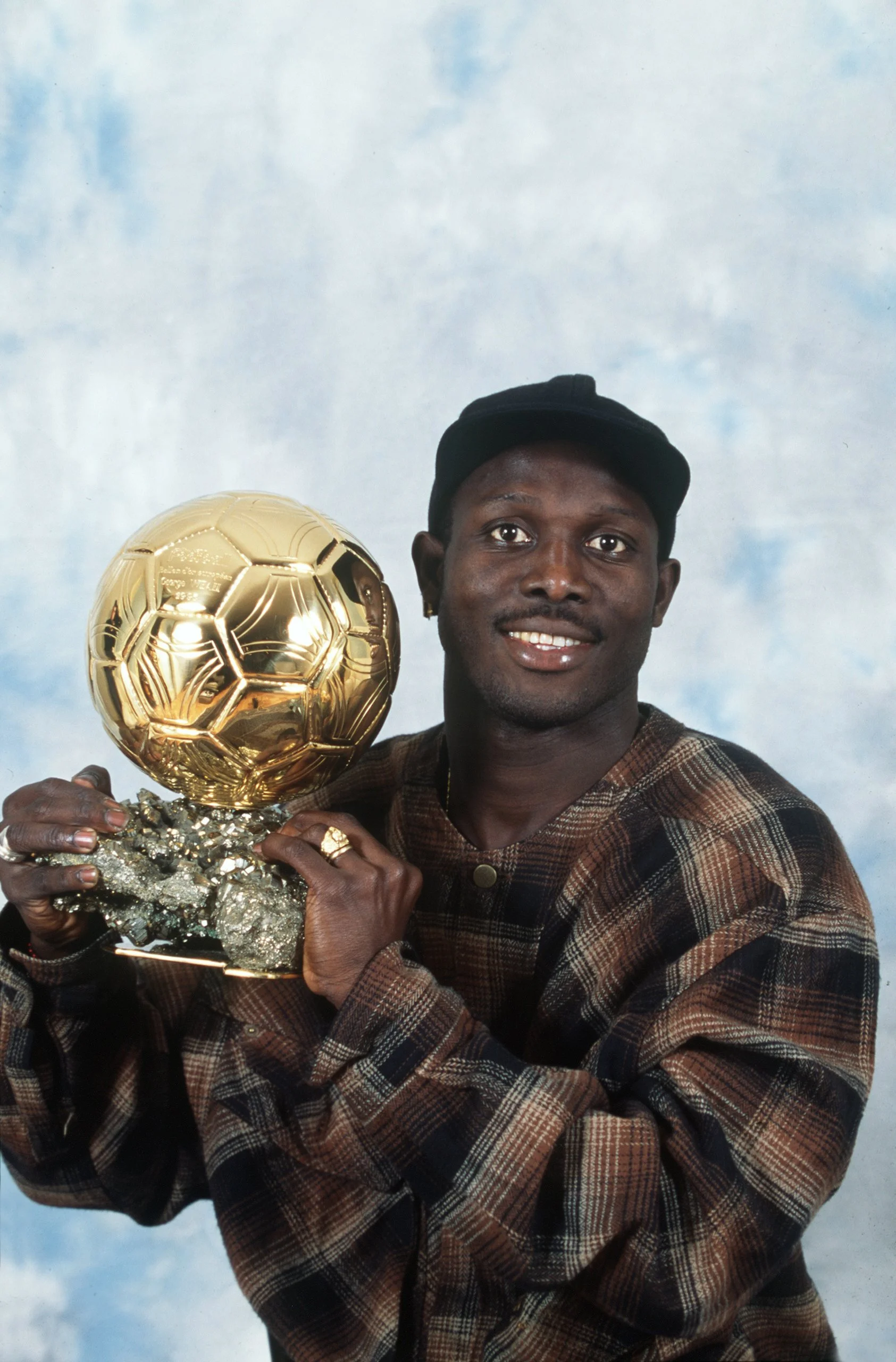 George Weah, vencedor – Ballon d'Or Masculino 1995