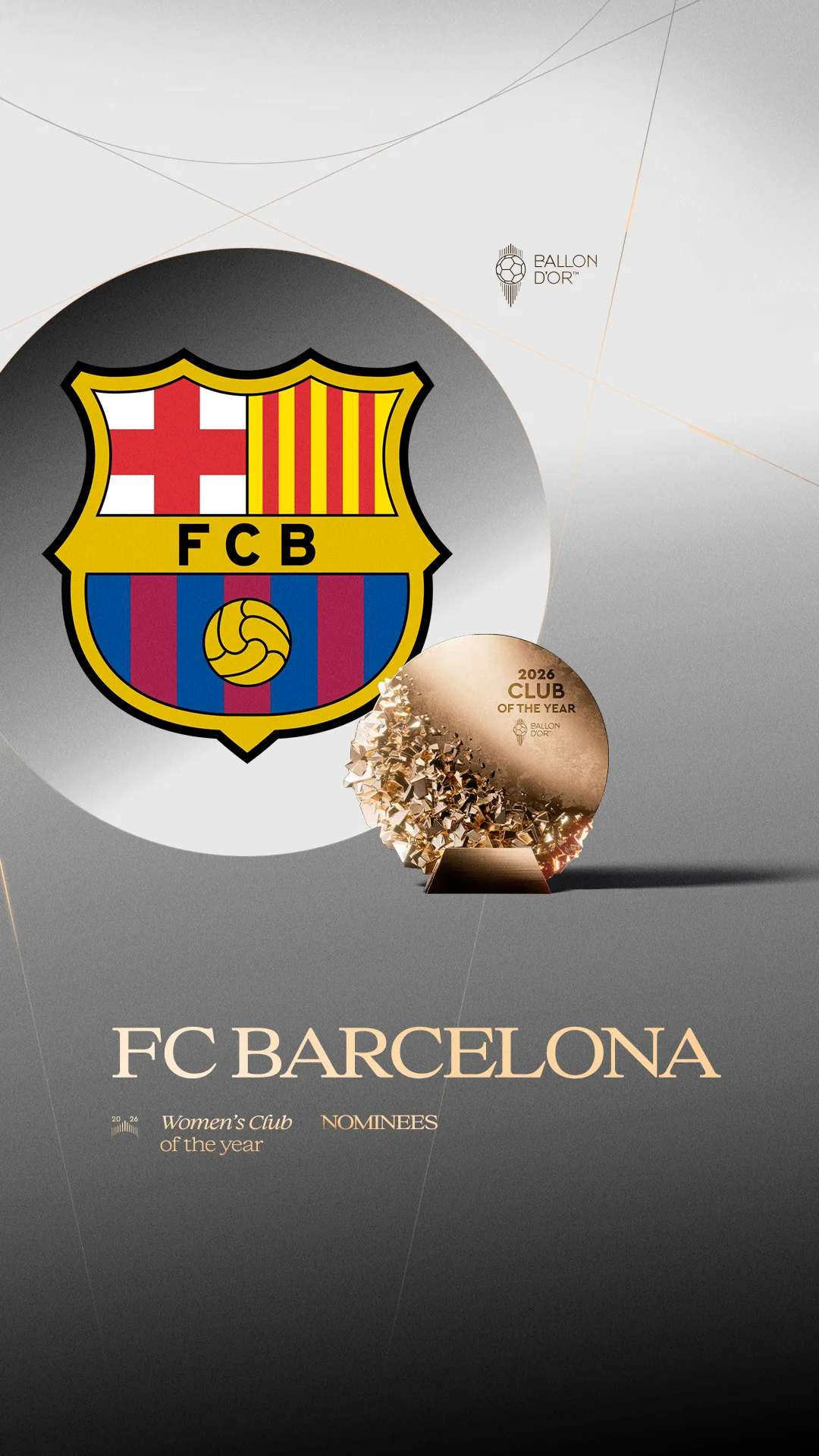 FC Barcelona, Women's Club of the Year 2026 nominee